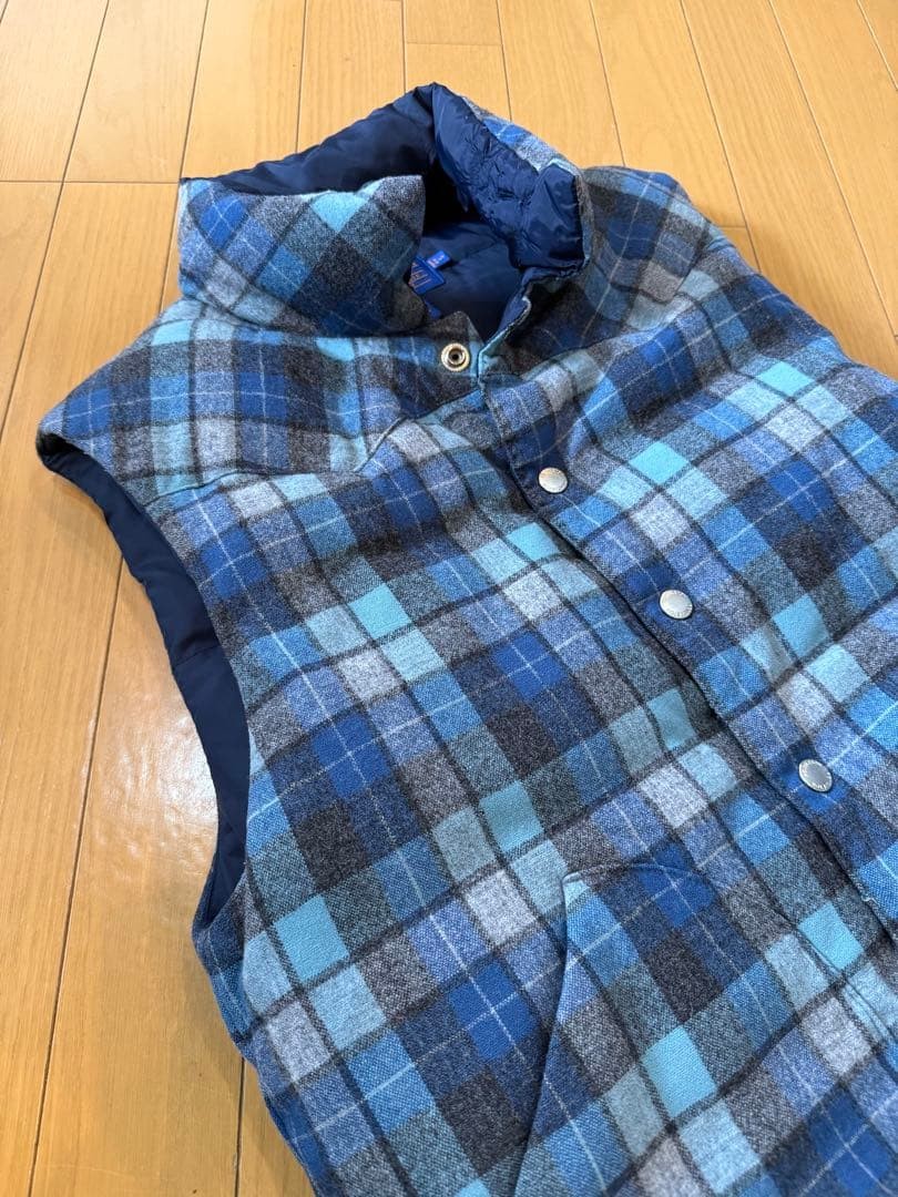 Pendleton Down Vest Beach Boys Check Reversible U… - image 7