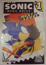 SONIC MEGA DRIVE NEXT LEVEL 1 ARCHIE COMIC HEDGEHOG SEGA GENESIS 2016 NM