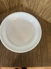 VINTAGE FIRE KING 9" ROUND MILK GLASS PIE PLATE Dish PAN USA White Farmhouse
