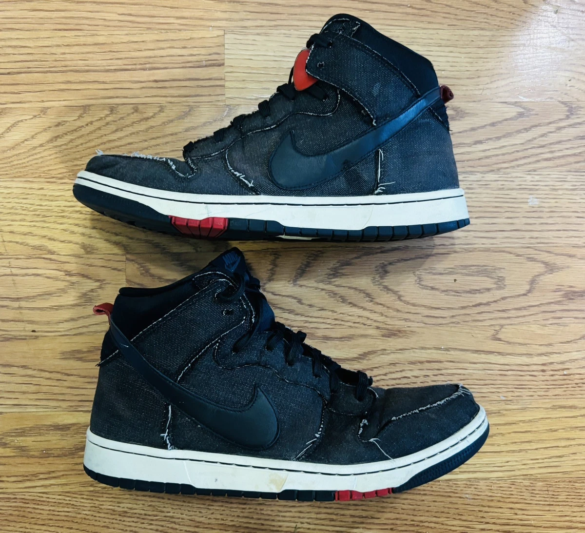 Nike Dunk CMFT High Black Denim for Sale | Authenticity Guaranteed
