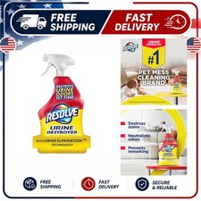 Resolve Urine Destroyer Spray Pet Stain  Odor Remover 32 fl oz