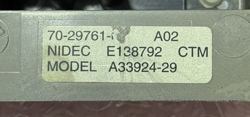 Nidec A33924-29 Fan Enclosure 70-29761-BA - 第 3/3 張圖片