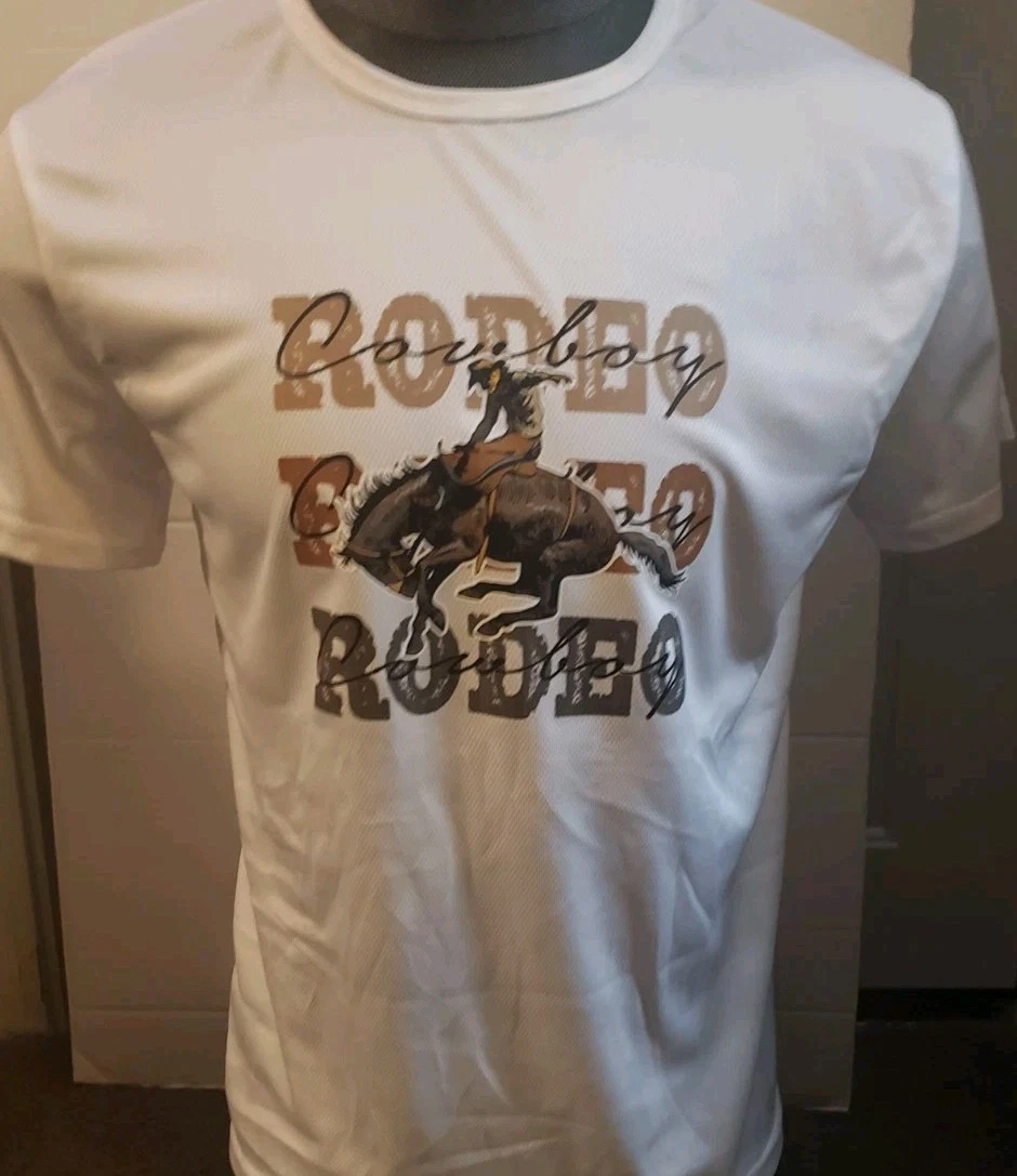 Crew Neck 100% Polyester Breathable Shirt