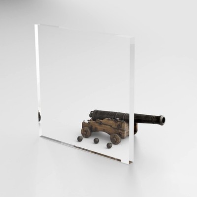 Lightweight 11''x14'' Acrylic Plexiglass Sheet - Shatterproof, Clear, Home Décor,