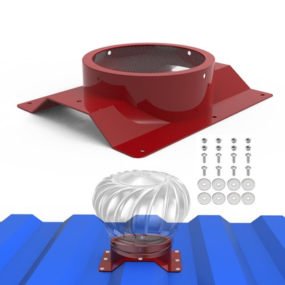 #ad #ad 8 Inch Roof Whirlybird Turbine Vent Adapter for Conex Containers amp; Shipping Cont $123.35