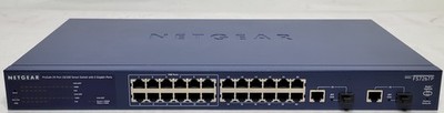 NETGEAR ProSafe 24 Port Fast Ethernet Smart Switch 12 PoE Ports FS726TP