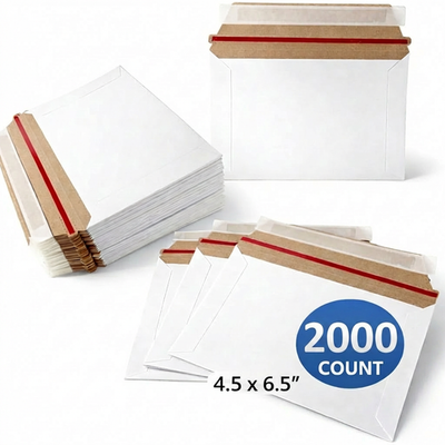 #ad 2000 6.5 x 4.5 PROLINE RIGID PHOTO SHIPPING FLATS CARDBOARD ENVELOPE MAILERS $259.99