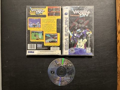 Virtual On: Cyber Troopers (Sega Saturn, 1996) CIB Complete w Reg Card - Tested