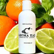 Lime Basil Mandarin Massage Oil Vegan Cruelty-Free Plant-Based Skin Moisturiser