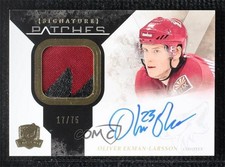 2010 Upper Deck The Cup Signature /75 Oliver Ekman-Larsson #SP-OE Patch Auto 0i6