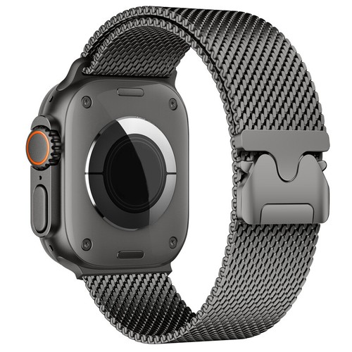Correa de metal para Apple Watch Ultra 2 49 mm 10 9 8 7 6 5 42/45/46 mm correa de Milán - Imagen 14 de 19