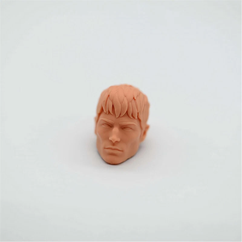 Escala 1/12 The Flash Barry Allen Cabeza Esculpida Sin Pintar Ajuste 6" ML Figura Un Estilo Foto 3 de 3