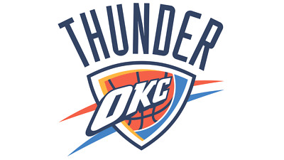 OKC-Oklahoma City Thunder Logo - Die Cut Laminated Vinyl Decal or Fridge Magnet
