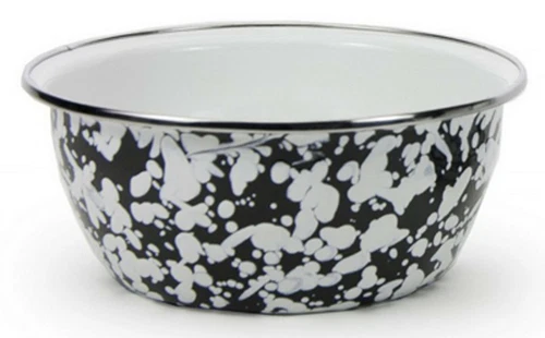 Golden Rabbit Enamelware Bowl - Thumbnail 4