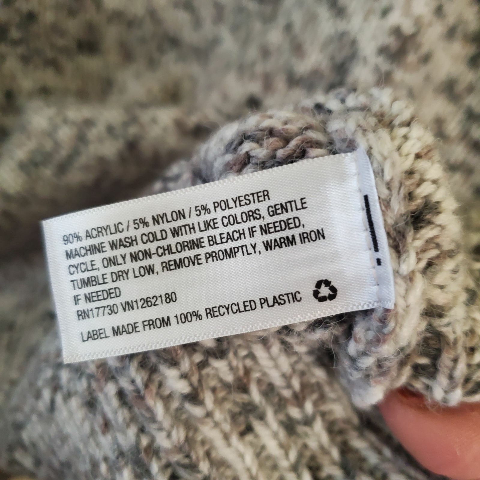 Universal Thread Marled Knit Ruffle Shoulder Swea… - image 6