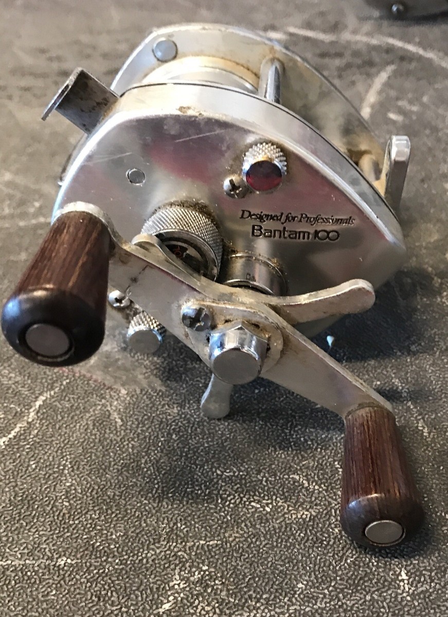 Shimano Bantam 100 Vintage Fishing Baitcasting Reel Working ( Reel