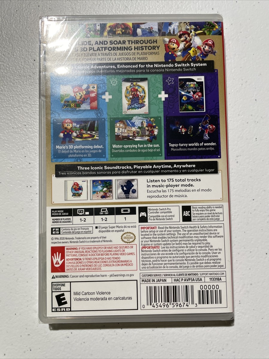 NEW Super Mario 3D All-Stars - Nintendo Switch 45496596743| eBay