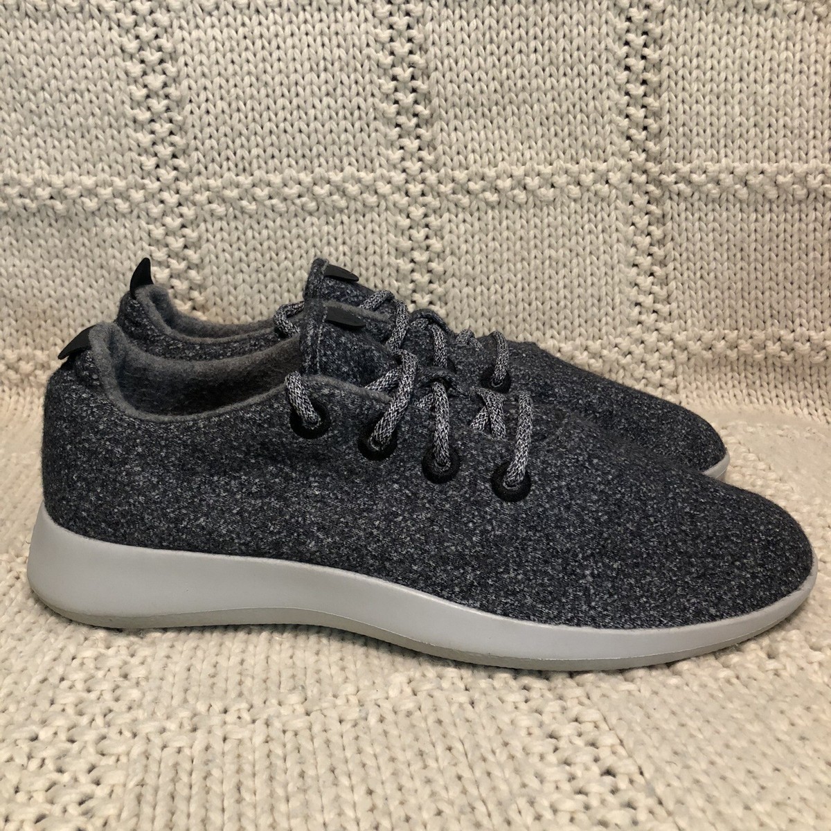 Allbirds Wool Runner Mizzles Men\'s Size 12 Casual Sneakers Dark Gray White Runner Mizzles Allbirds Best Color Men main image 3