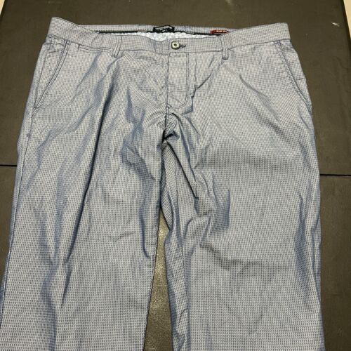 Pantaloni casual da uomo Gutteridge verdi 54 taglia US 40x33 nuovi con etichette rari - Foto 3 di 19