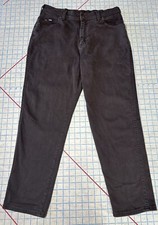 Lee Riders Straight Leg Pants 14 P Women Brown 32x26 Earth Tone