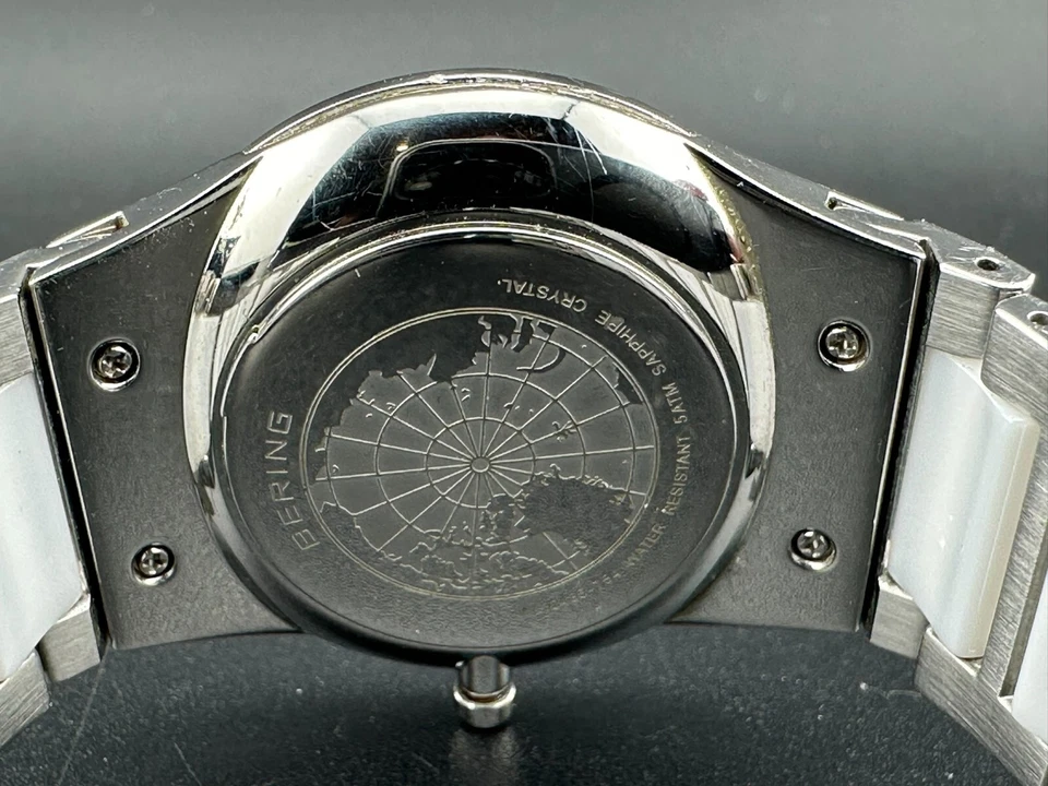 BERING Ceramic White Dial Lady's Watch 35mm 32430-754 Stainless Steel Bracelet - Image 3 of 4