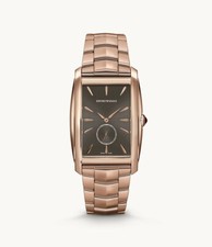 Emporio Armani Swiss Made Rose Gold-Tone Stainless Steel Watch ARS8355 $795