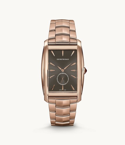 Emporio Armani Swiss Made Rose Gold-Tone Stainless Steel Watch ARS8355 $795 - Picture 1 of 4
