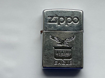 1996 OKTOBER ZIPPO J.T.L. WINDDICHTES ADLER FEUERZEUG