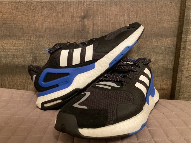 Size 10 - adidas Day Jogger Black Blue for sale online | eBay