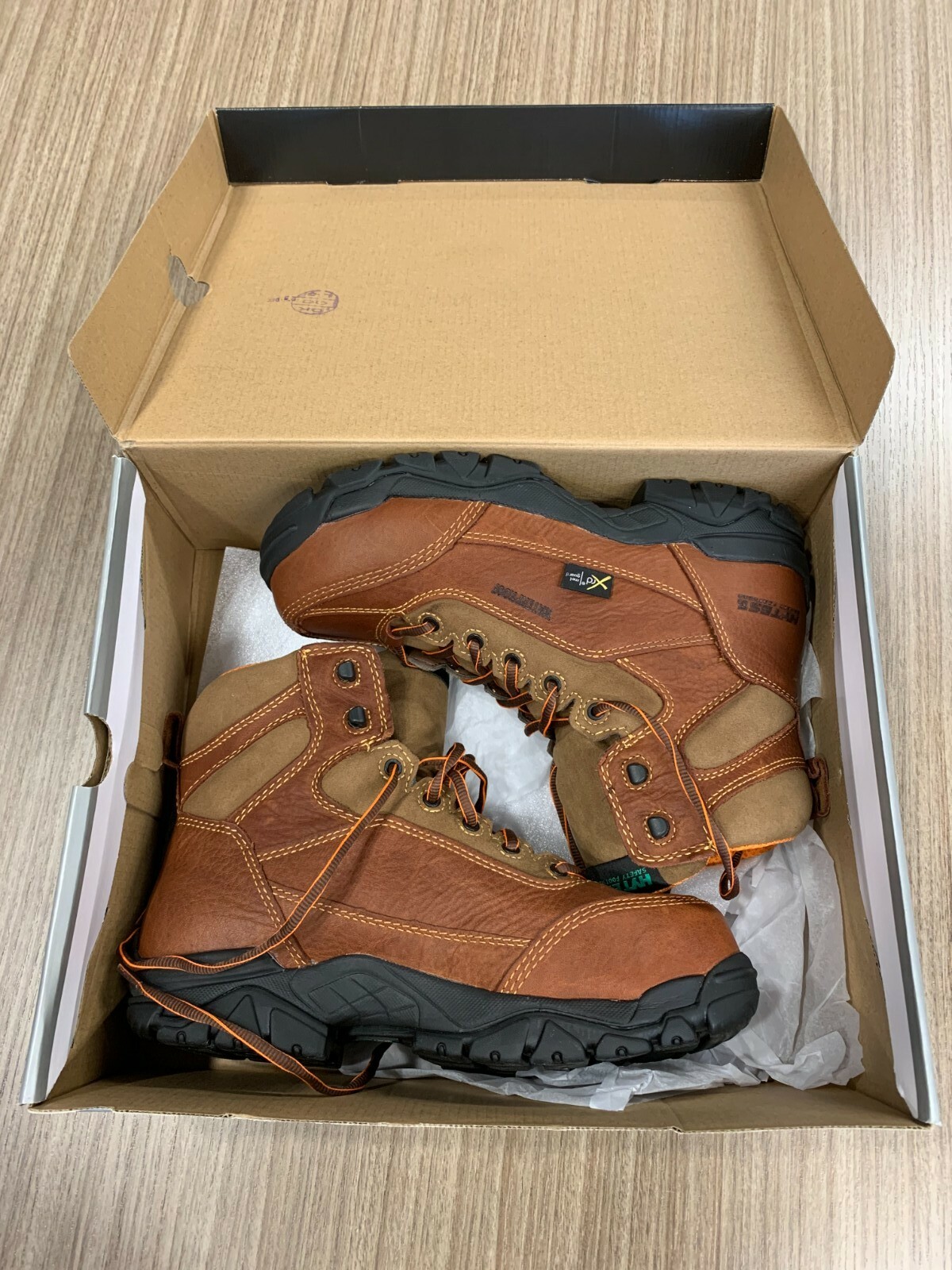 hytest steel toe work boots