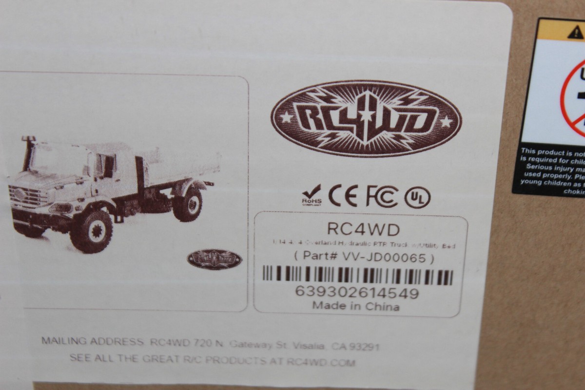 EN STOCK 1/14 6x4 RC Camion de lutte contre les incendies Véhicules de