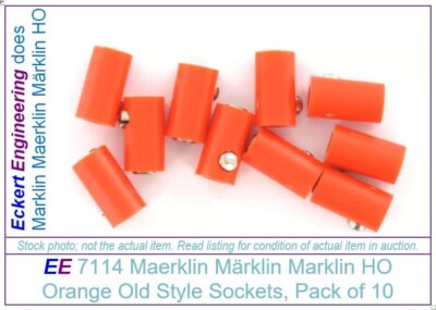 EE 7114 NEW Marklin HO Old Style Sockets Pack of 10