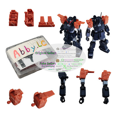 for HG 1/144 GM Spartan Anubis Turbulence Stormbringer Resin Shoulder Armor Part