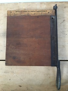 Antique Paper Cutter | eBay Antique Paper Cutter | eBay