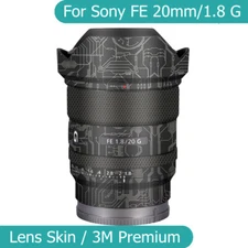 For Sony FE 20mm F1.8 Decal Skin Vinyl Wrap Film Camera Lens Sticker 20 1.8
