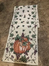 Tapestry Harvest Tablerunner 84”x13”
