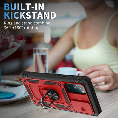 Case Cover Push Window Ring Holder For Samsung Galaxy S23 Ultra S22 S21 A34 - Zdjęcie 11 z 20