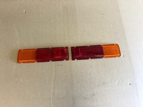 Par de lentes de luz trasera Ford Escort mk1, Magnum nuevo, ¡en stock! - Imagen 1 de 7