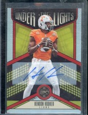 2023 Panini Legacy #UL-HHO Hendon Hooker Under the Lights Silver Autographs