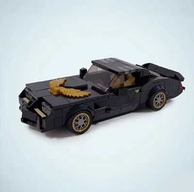 New 1:24 MOC Speed Champions Black Firebird Trans AM w/ Golden Phoenix!n 350 pcs