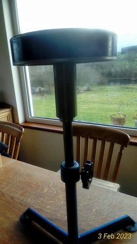 Potters floor standing Banding Wheel light use cork surface Cromartie S-O-T - Picture 3 of 4
