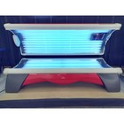 Sonnenbank Hapro Onyx 26/1 LOUNGE RED, generalüberholt, 2 J. Gewährleistung