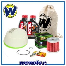 Kit tagliando Olio MOTUL 7100 Filtri Candela per Moto Suzuki DR-Z 400 2000 2012