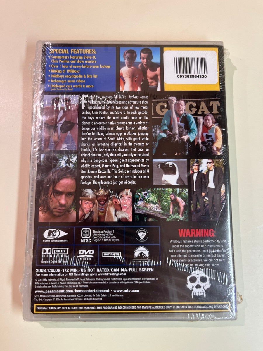 Wildboyz The Complete First Season DVD, MTV Creators of Jackass