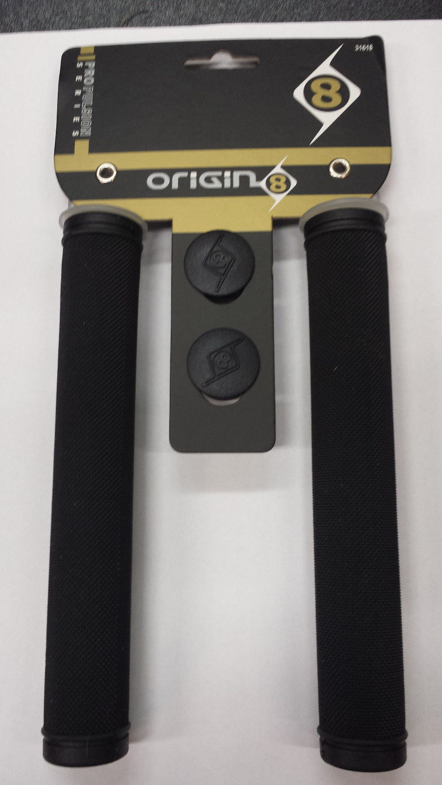 Origin8 Durable Bicycle Track Grips 175mm - Black