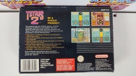 TETRIS 2 GIG PAL Version Super Nintendo New MIB No Famicom 1995 Deadstock New