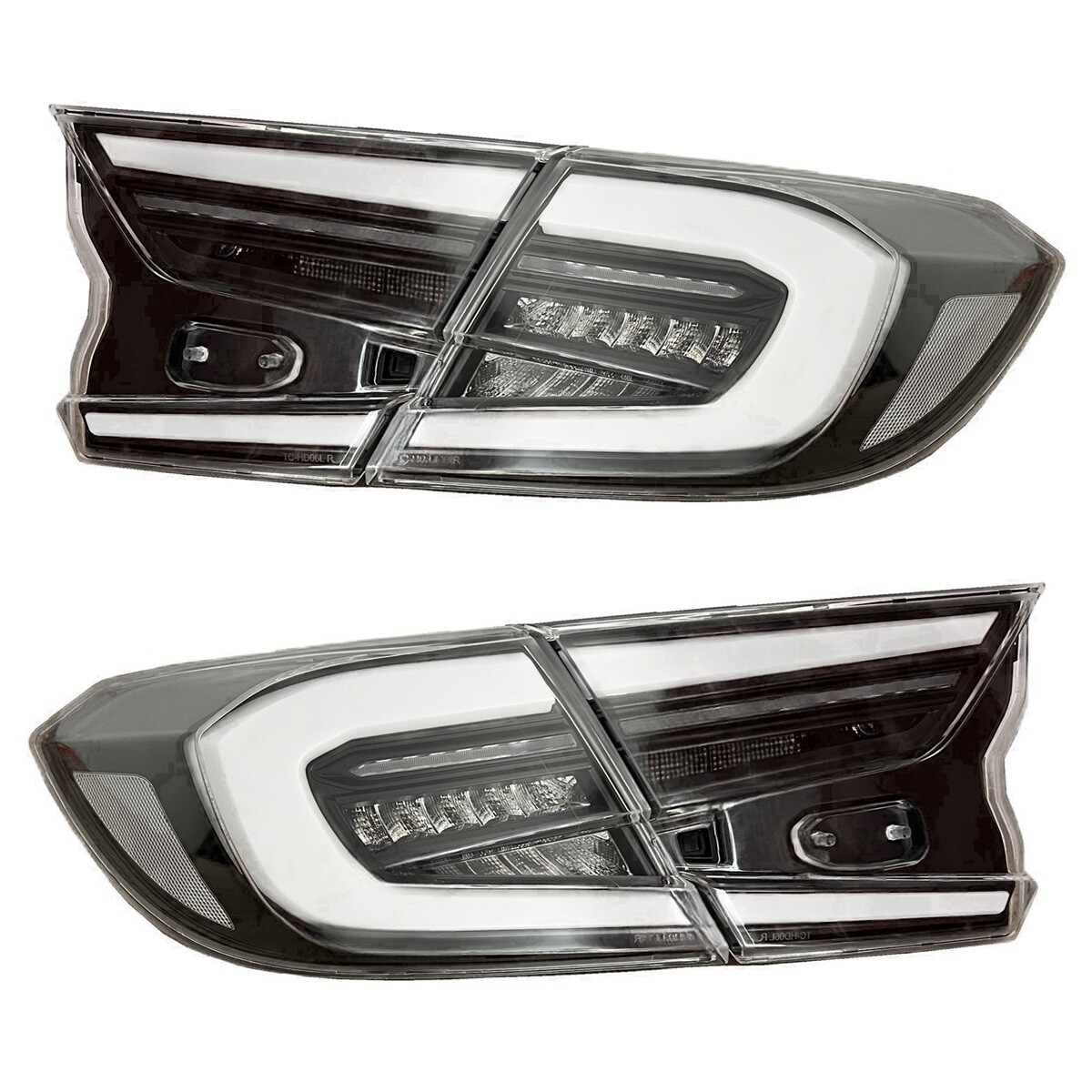 OEM+ Black Housing LED Tail Light for Honda Accord 10th Gen 2018