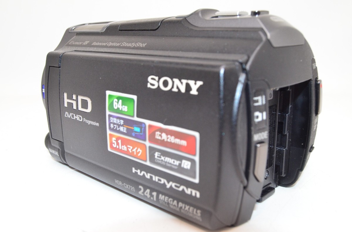 SONY ハンディカム HD AVCHD HDR-CX720 Amazon.com : Sony Handycam HDR 1080p HD Flash Memory