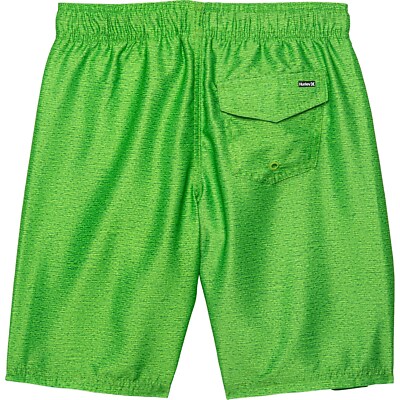 Hurley Big Boys M Board Swim Shorts Lined Neon Green Heather