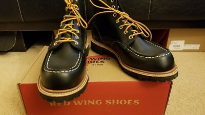 Brand new in Box RARE Red Wing 8176 boots in Black Skagway